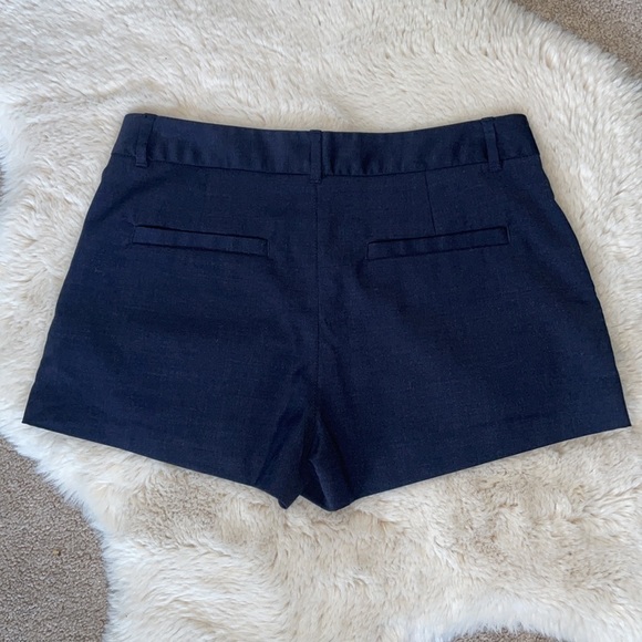 Talula Navy Blue Dressy Shorts - Picture 2 of 5